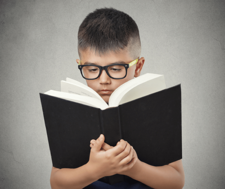 Boy with Eye Glasses