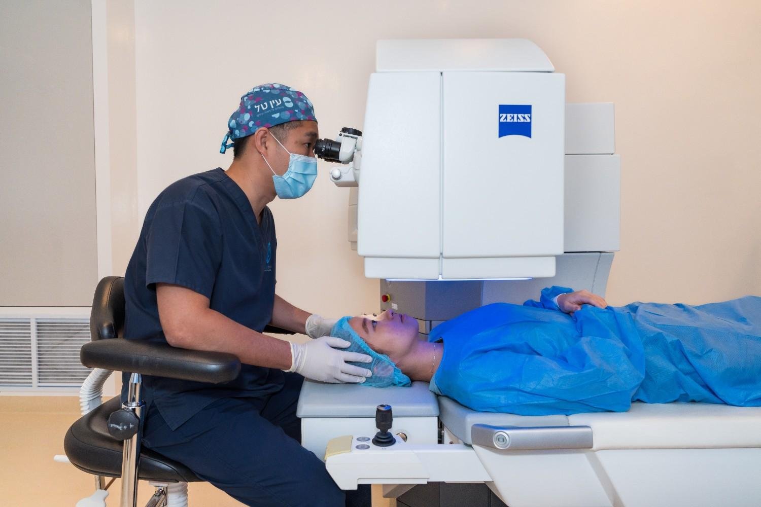 Laser vision correction surgery